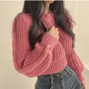 Angelica - Cropped Sweater for Women