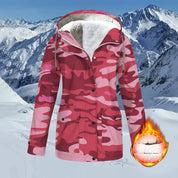 Keyla - Women's fleece winter jacket that is waterproof and windproof