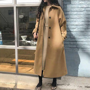 Reina - Trendy long coat for women