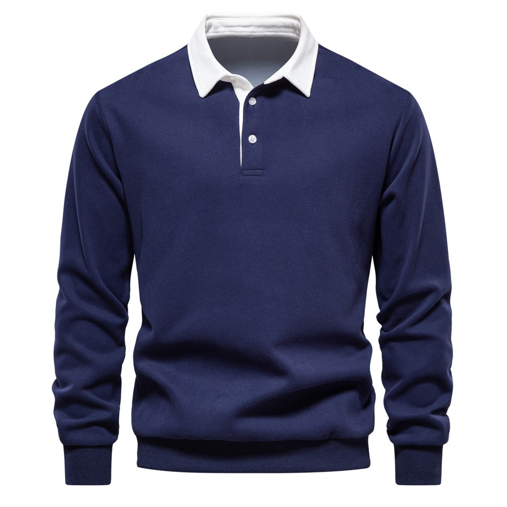 Ashton - Long-sleeved shirt with collar