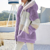 Marrit - Fiber Jacket with Plush Hood