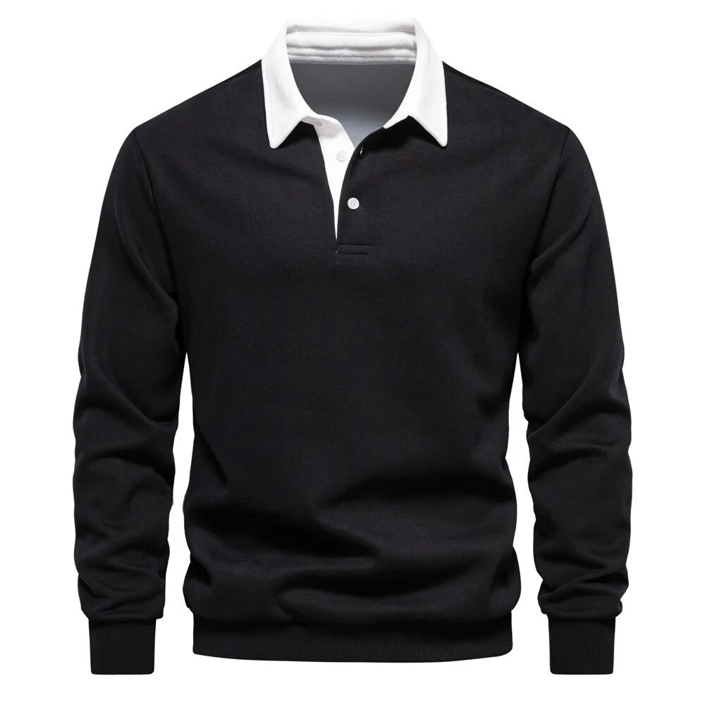 Ashton - Long-sleeved shirt with collar