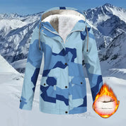 Keyla - Women's fleece winter jacket that is waterproof and windproof