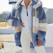 Marrit - Fiber Jacket with Plush Hood