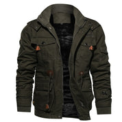 Santiago - Men's contemporary, fashionable winter jacket with fleece lining