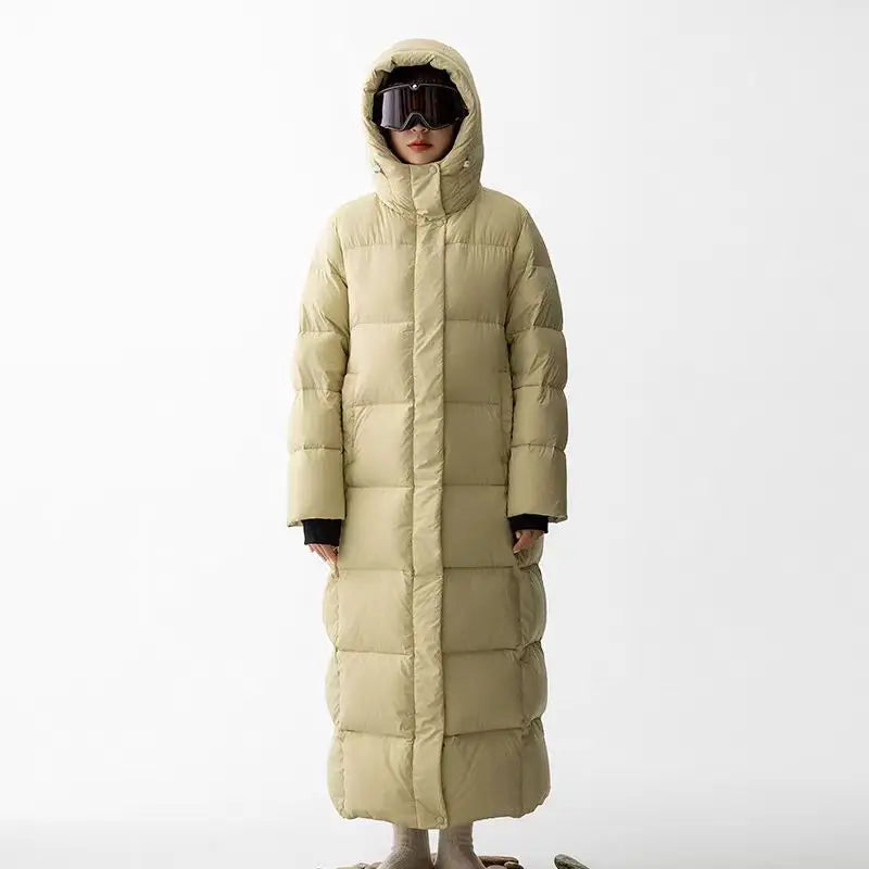 Lilyana - Women's Long Winter Parka with Hood