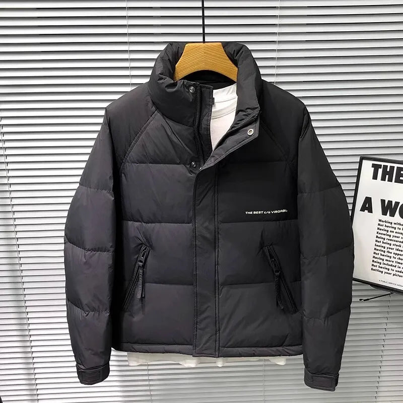 Camden - Plain down jacket for men