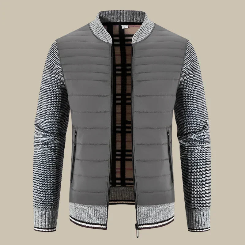 Leo - Men's Cardigan and Hybrid Knit