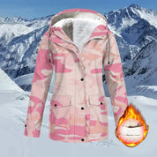 Keyla - Women's fleece winter jacket that is waterproof and windproof