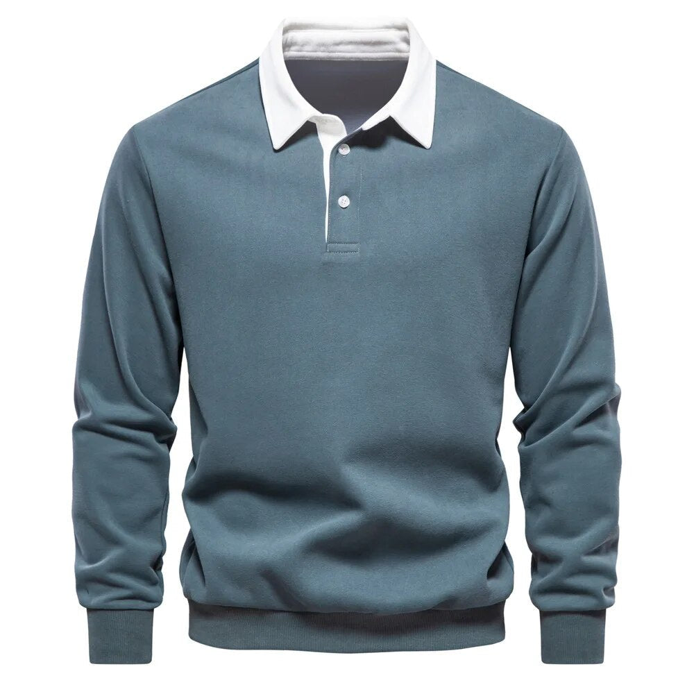 Ashton - Long-sleeved shirt with collar