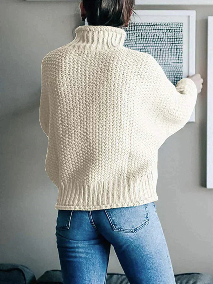 Priscilla - Trendy knitted sweater for women