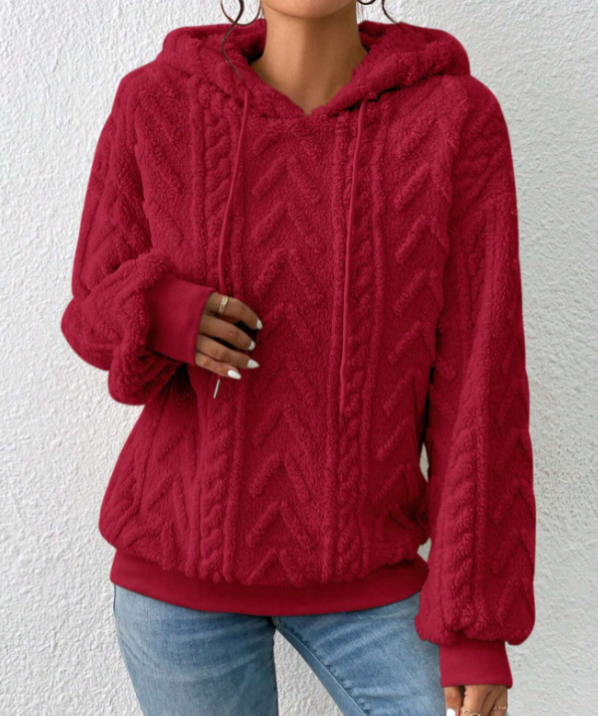 Amoura - Knitted Hoodie Jumper