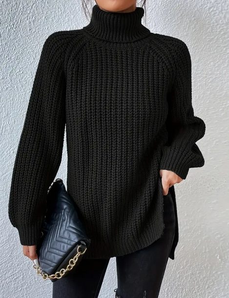 Karin - Knitted oversized sweater for women