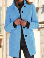 Dahlia -  Stylish & elegant button-down coat