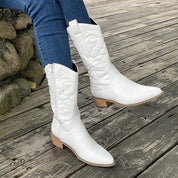 Nancy - Ladies Retro Cowboy Boots