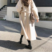 Reina - Trendy long coat for women