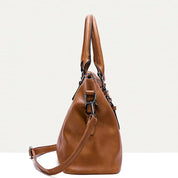 Sofia - Vintage Large Capacity Soft Leather Handbag with Shoulder Strap