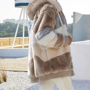 Marrit - Fiber Jacket with Plush Hood