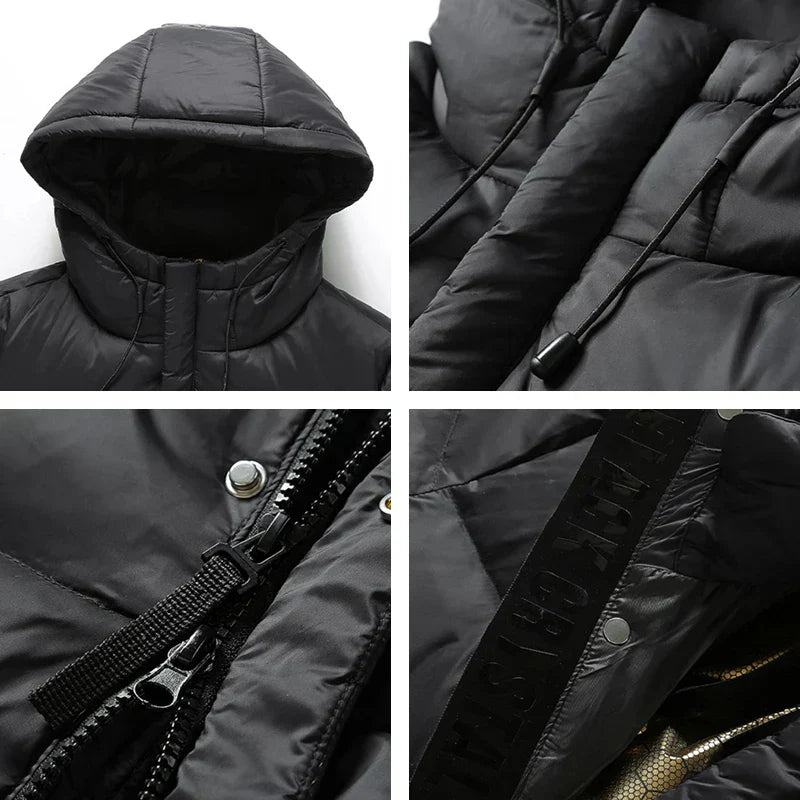 Emilio - Long down jacket for men