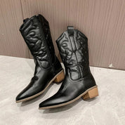 Nancy - Ladies Retro Cowboy Boots