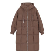 Nori - Women's Long Winter Parka with Hood