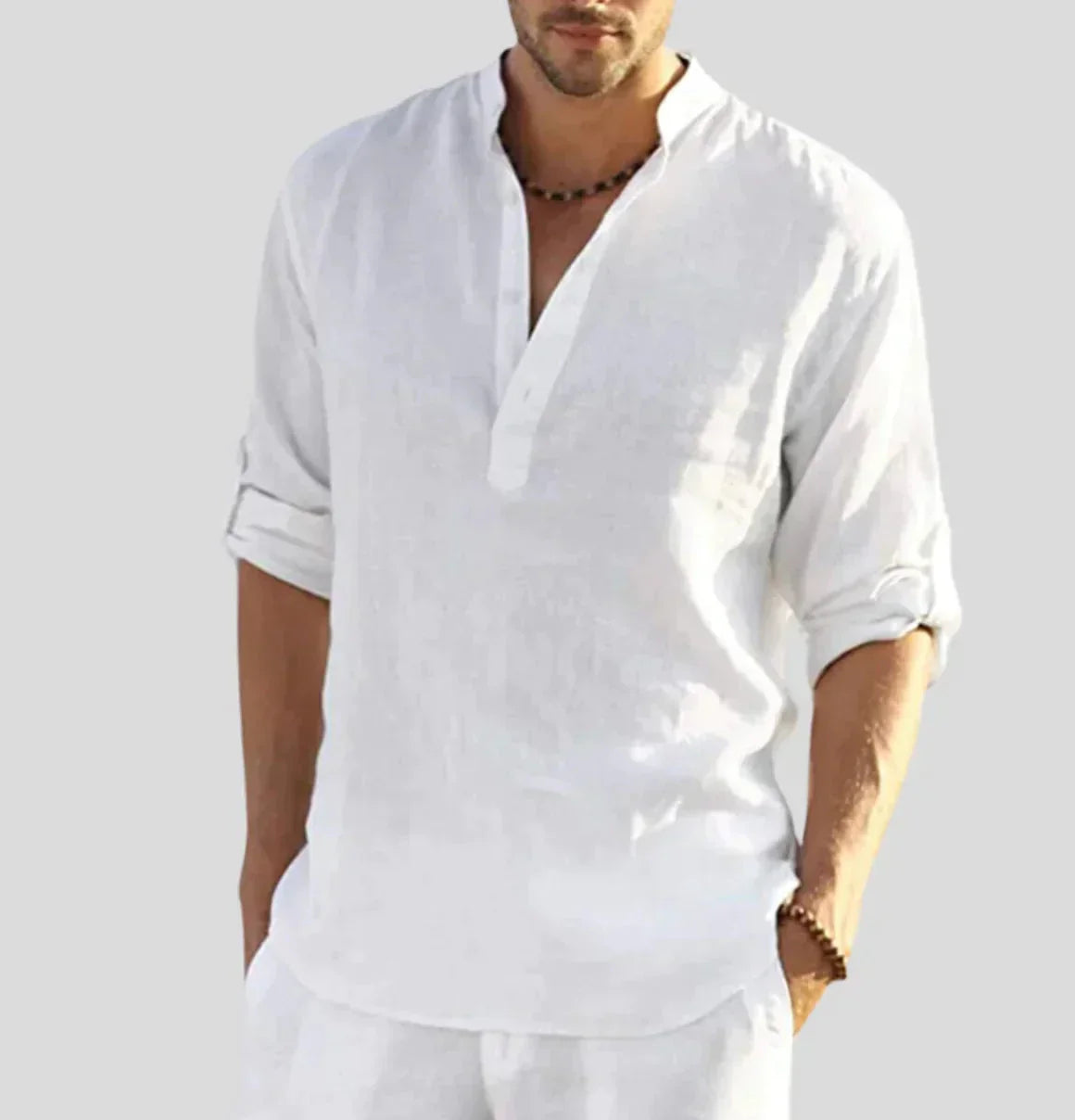 Bas - Elegant Linen Shirt for Men