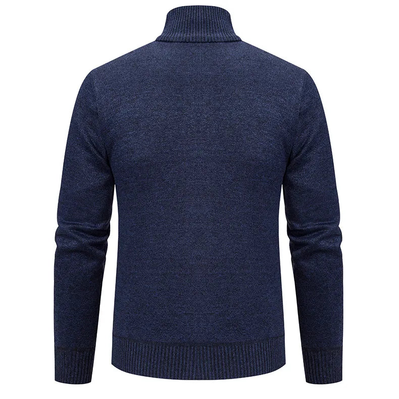 Owen - Zippered sweater for men