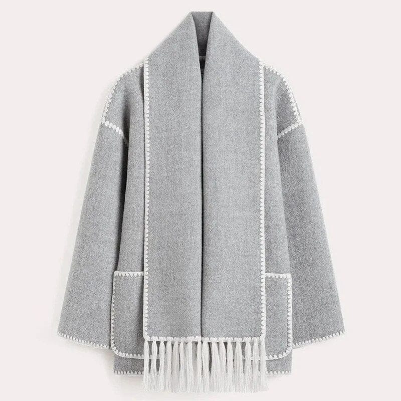 Adelyn - Casual Scarf Coat for Women