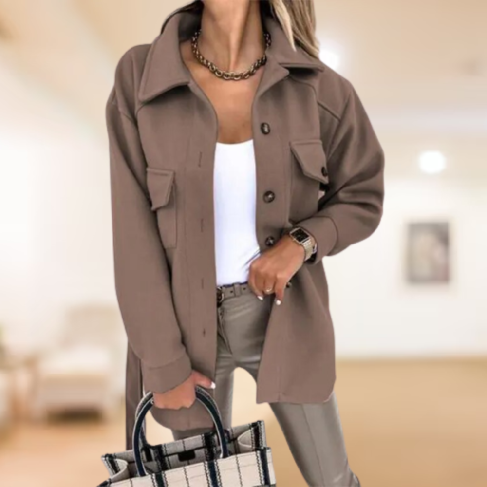 Belen - Women's trench coat that is both stylish and warm