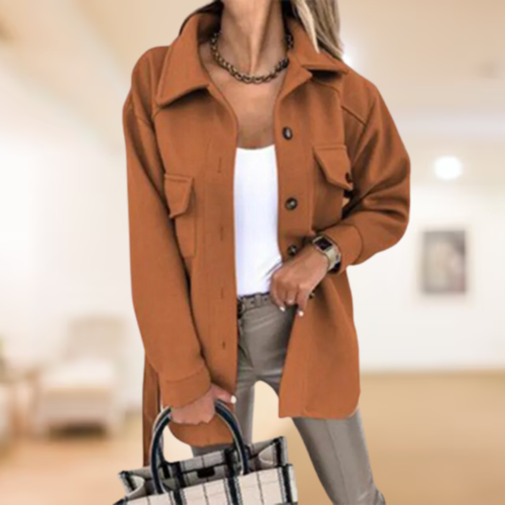 Belen - Women's trench coat that is both stylish and warm