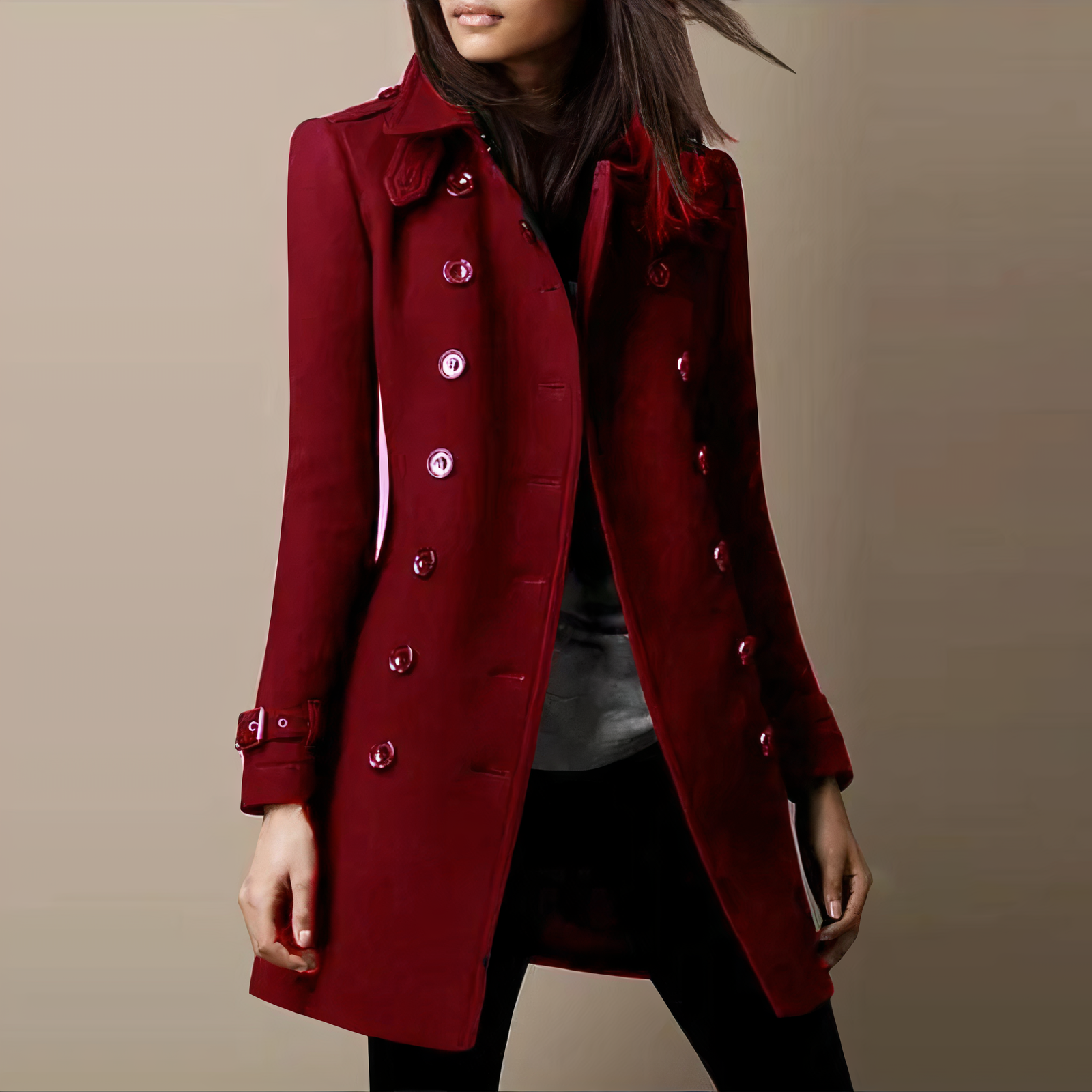 Rosalie - Women's autumn and winter wool jacket