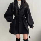 Arely - Belted Short Coat