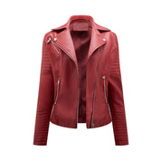 Saige -  A chic leather jacket for women