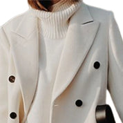 Josie - Elegant woollen coat for women