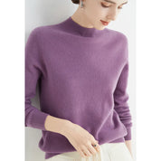 Jeremy - Cashmere knit sweater for women