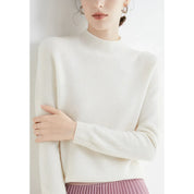 Jeremy - Cashmere knit sweater for women