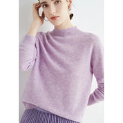 Jeremy - Cashmere knit sweater for women