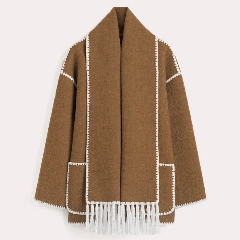 Adelyn - Casual Scarf Coat for Women