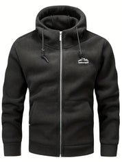 Ander - Warm Men's Hooded Fleece Jacket