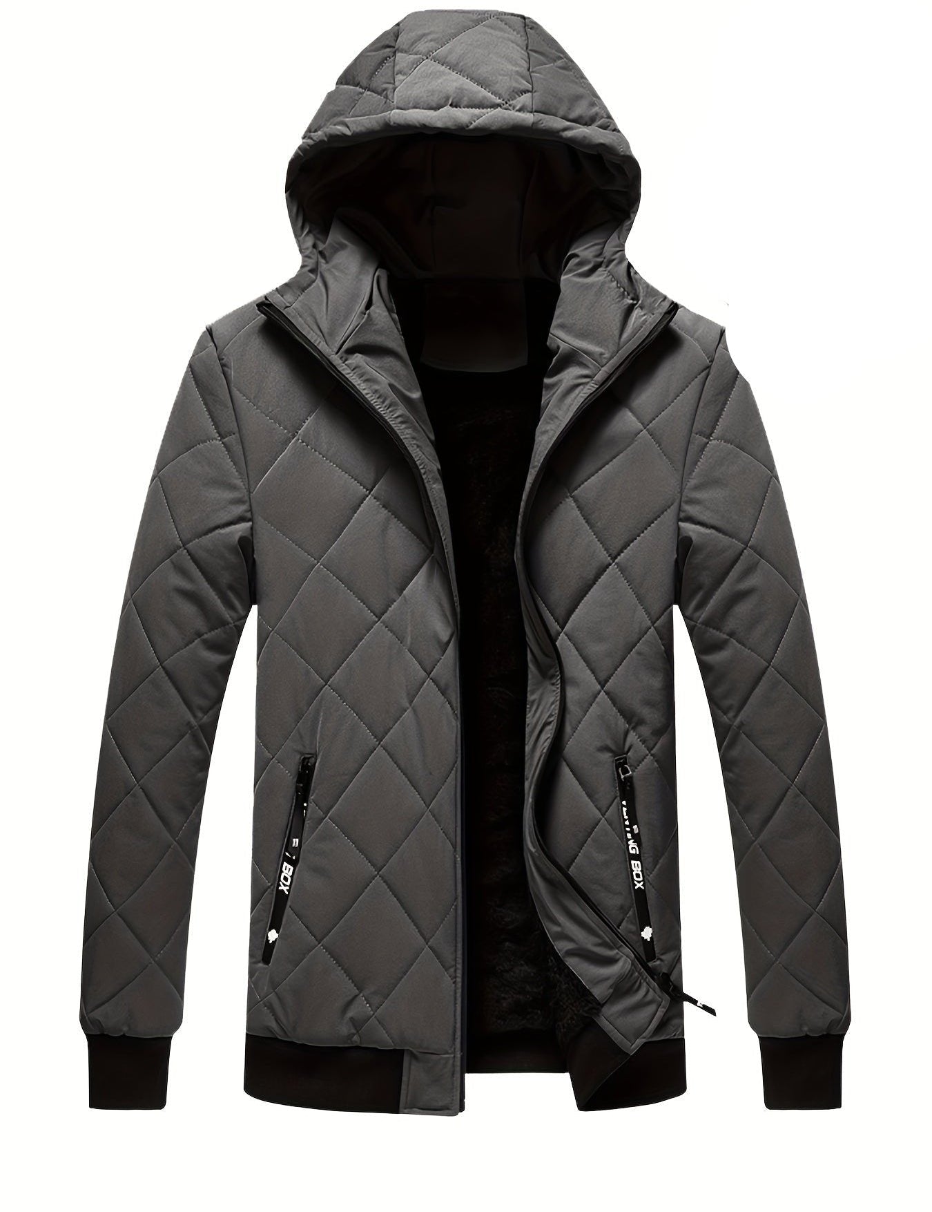 Guus -  Warm Fleece Men's Hooded Jacket