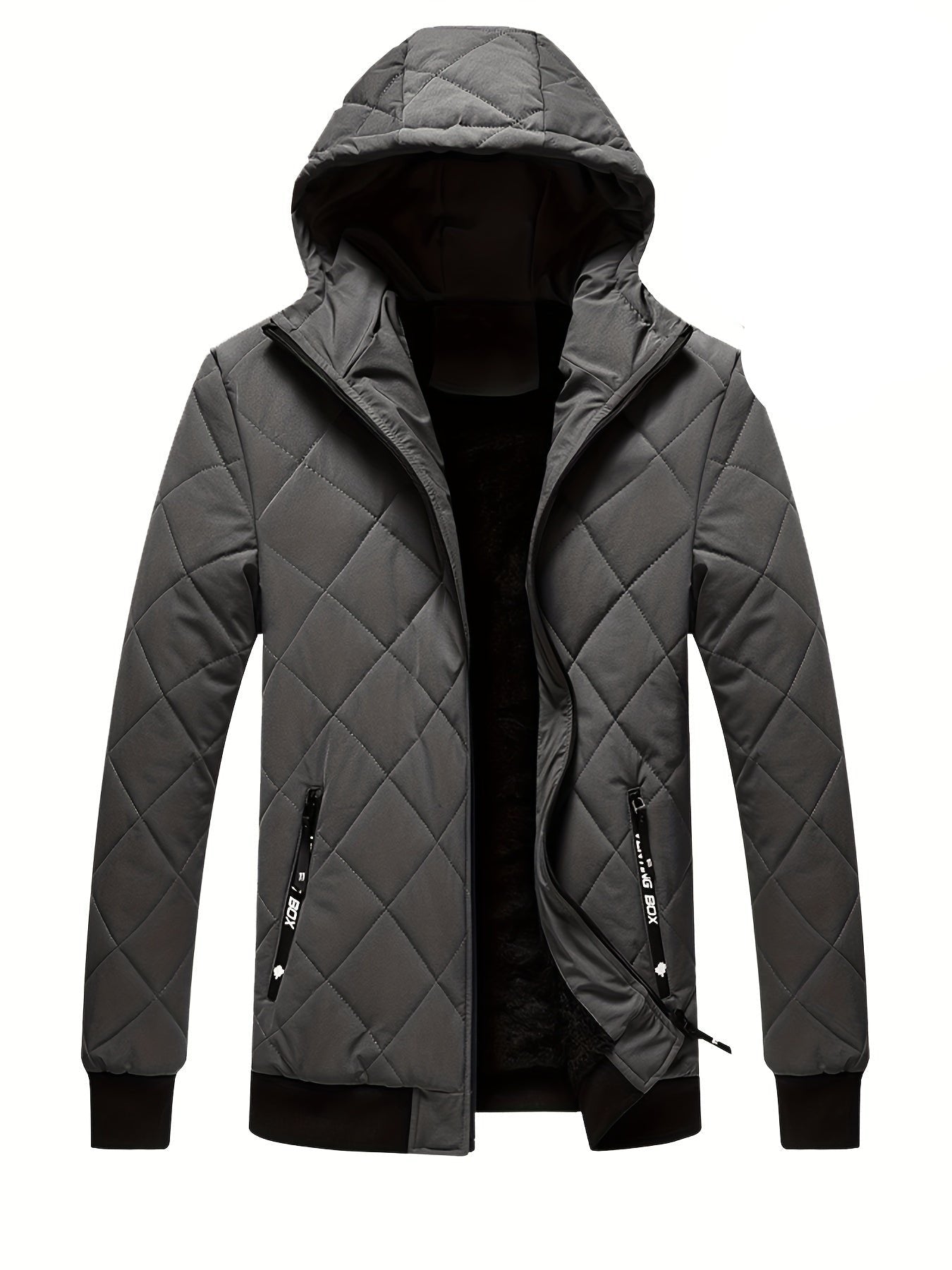 Guus -  Warm Fleece Men's Hooded Jacket