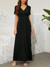 Lorelei -  Short-sleeved maxi dress