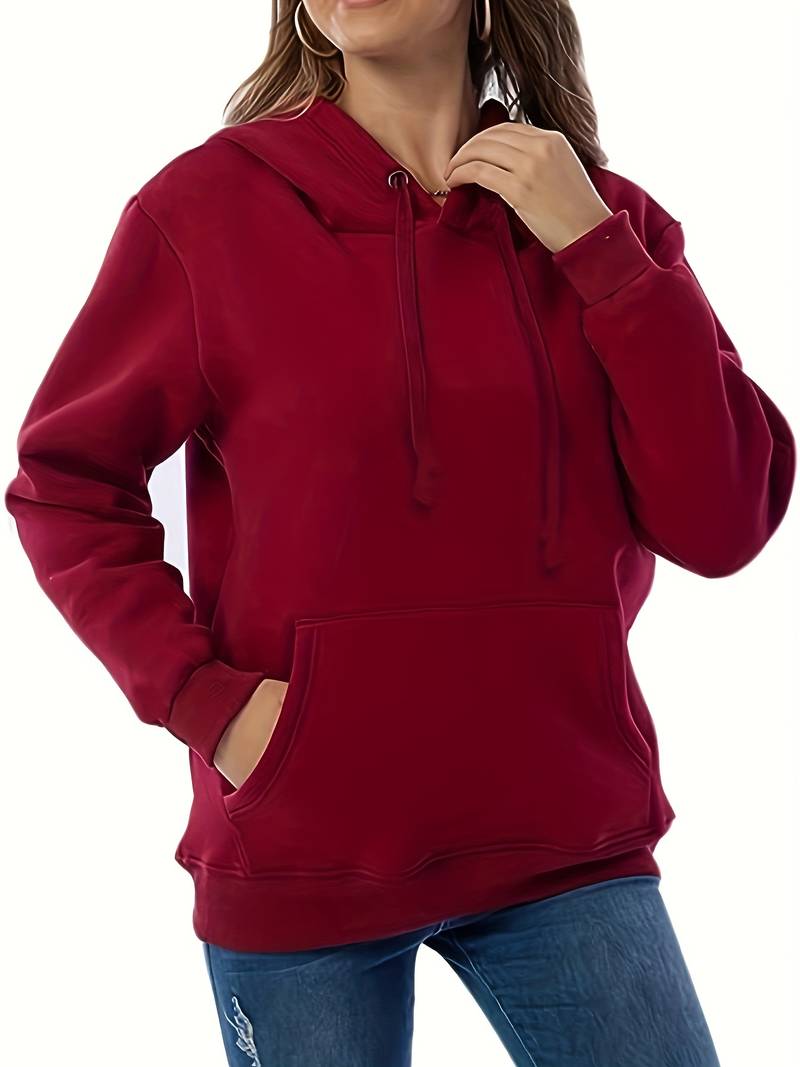 Jaliyah - Hooded soft fleece jacket