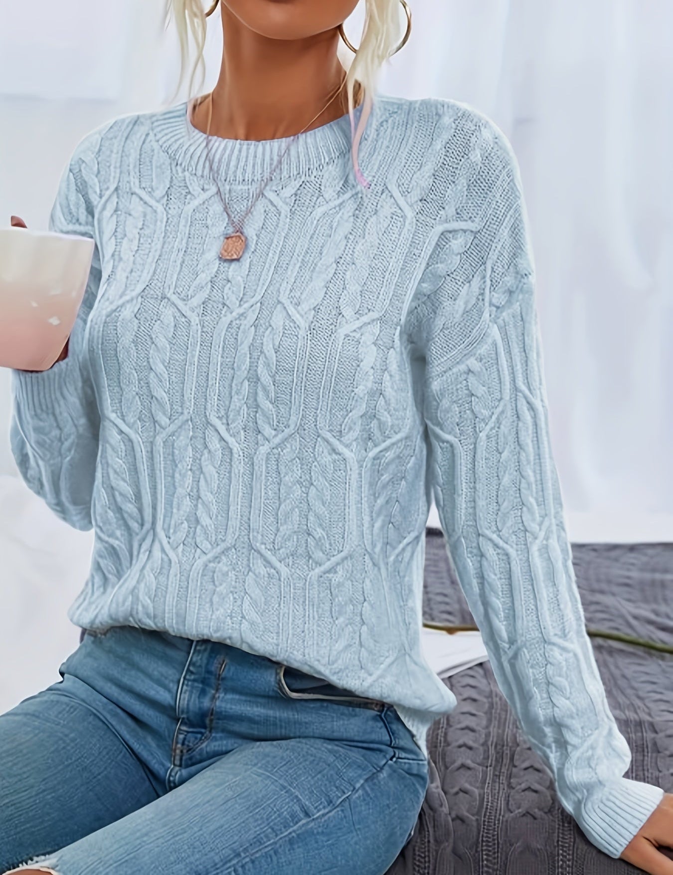 Mathilde - Ladies Casual Knitted Sweater