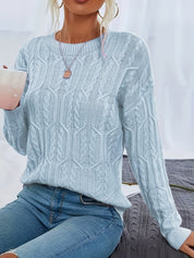 Mathilde - Ladies Casual Knitted Sweater