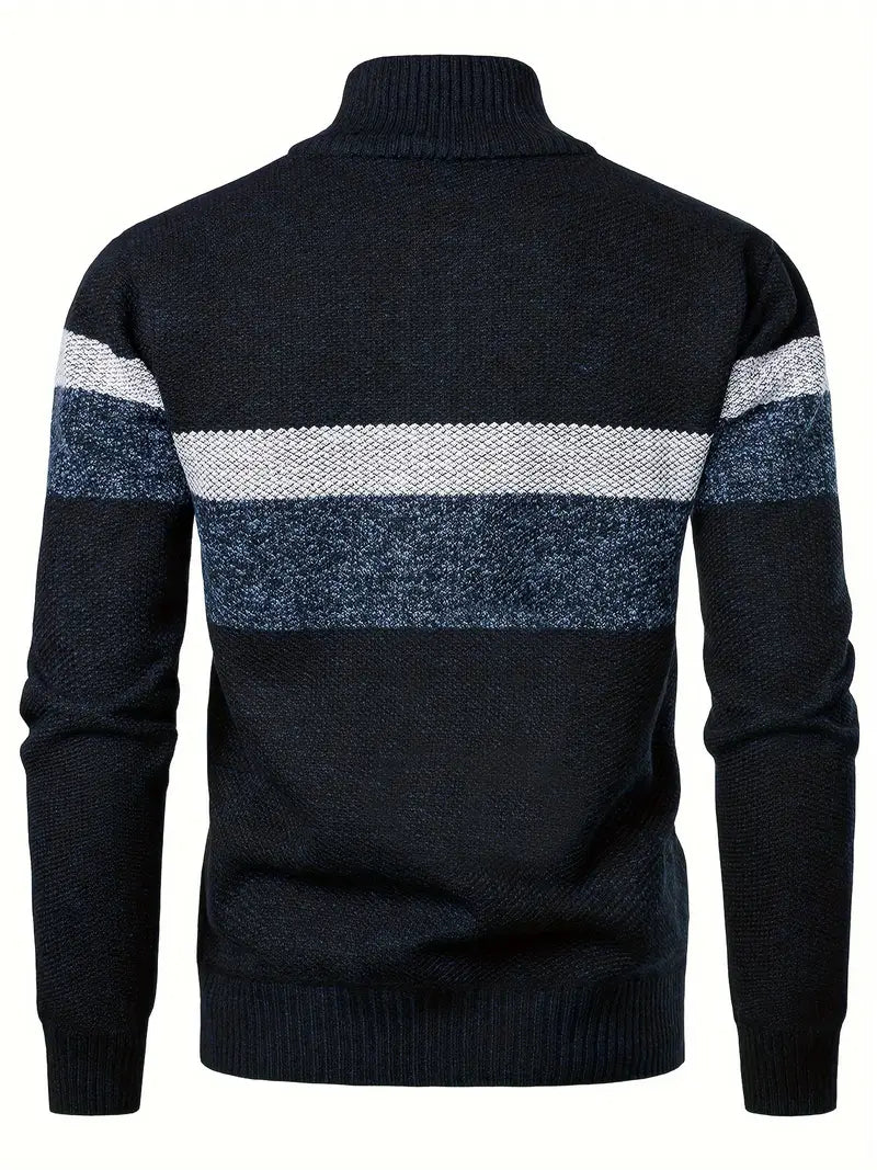 Nick - Men's Business Zip Sweater