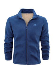 Merijn - Men's Warm Zip-Up Jacket with Stand-Up Collar for Fall and Winter