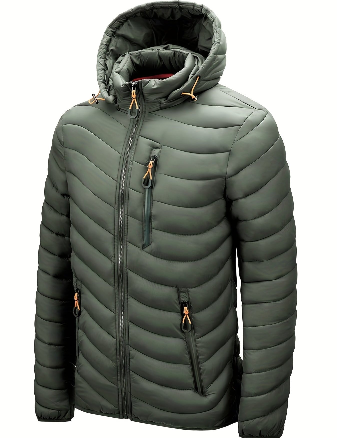 Lammert - Men's Lightweight Warm Hooded Winter Jacket