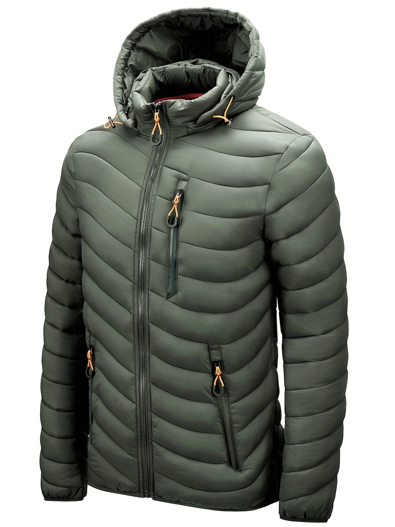 Lammert - Men's Lightweight Warm Hooded Winter Jacket