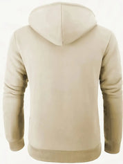 Niels - Men's Casual Wool Zip Up Hoodie